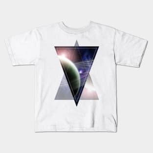 Space geometry Kids T-Shirt